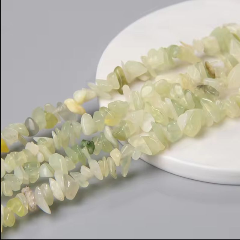 3-5mm Natural Irregular Gravel Stone Beads Amethyst Malachite Prehnite Bead For Jewelry Making  15.5" -1 Strand