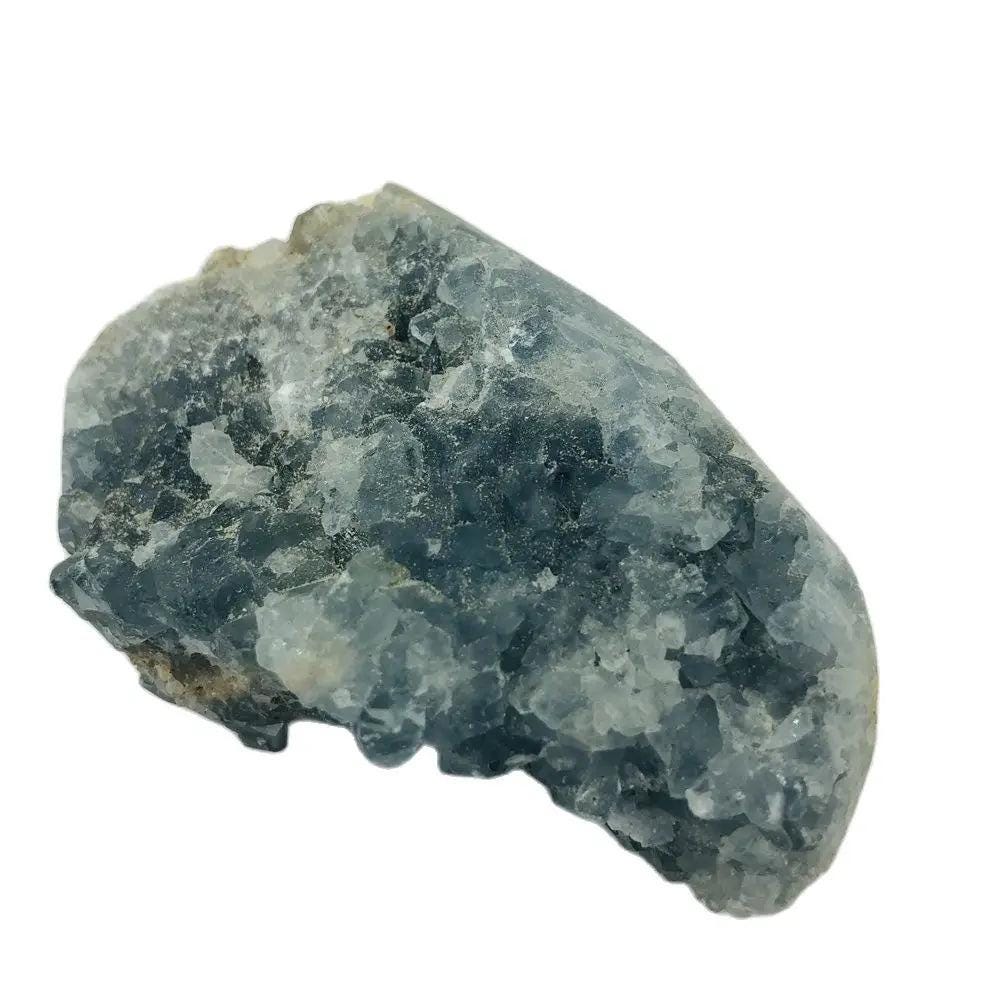 Madagascar natural blue celestite crystal cluster mineral specimen for decoration home decor