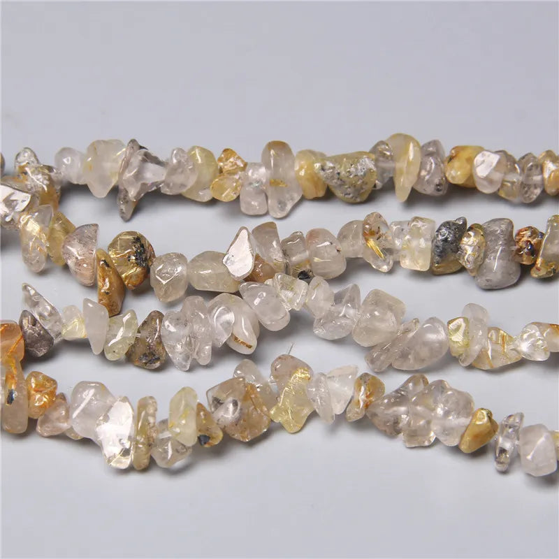 Chip Stone Beads Natural Stone Beads For Jewelry Making Needlework Bracelet Diy Beaded 5-8mm