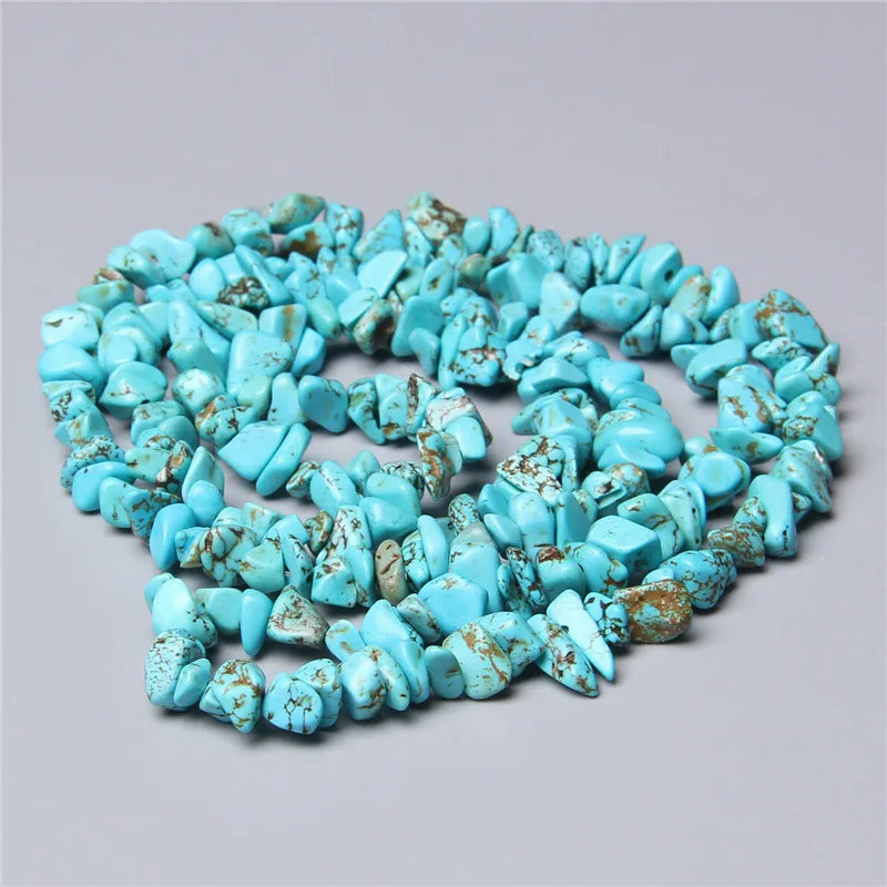 Chip Stone Beads Natural Stone Beads For Jewelry Making Needlework Bracelet Diy Beaded 5-8mm