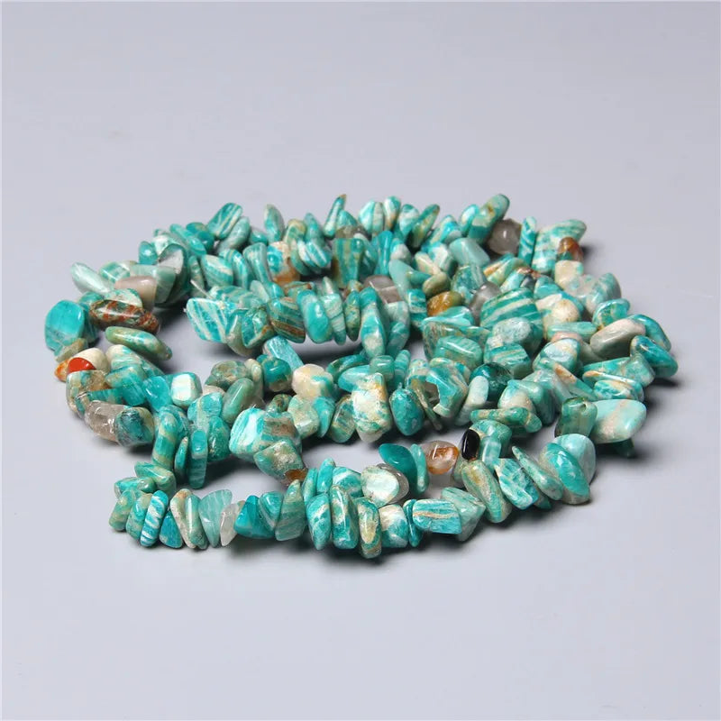 Chip Stone Beads Natural Stone Beads For Jewelry Making Needlework Bracelet Diy Beaded 5-8mm