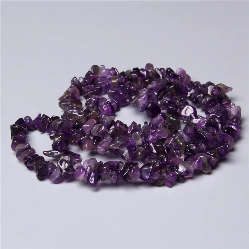 Chip Stone Beads Natural Stone Beads For Jewelry Making Needlework Bracelet Diy Beaded 5-8mm