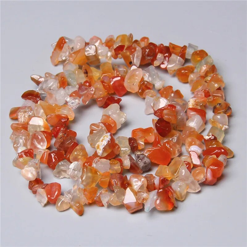 Chip Stone Beads Natural Stone Beads For Jewelry Making Needlework Bracelet Diy Beaded 5-8mm