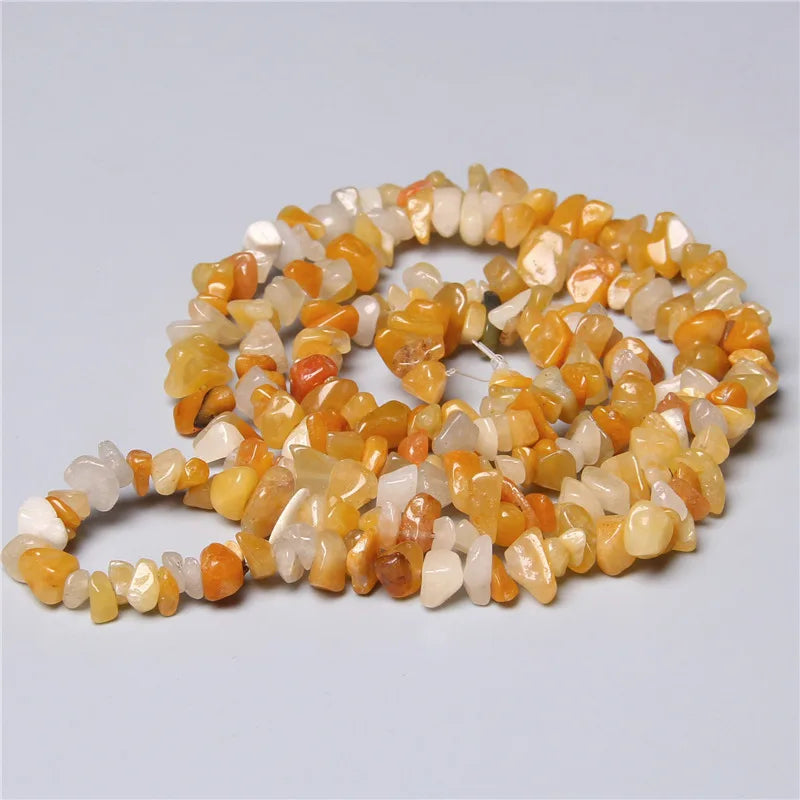 Chip Stone Beads Natural Stone Beads For Jewelry Making Needlework Bracelet Diy Beaded 5-8mm