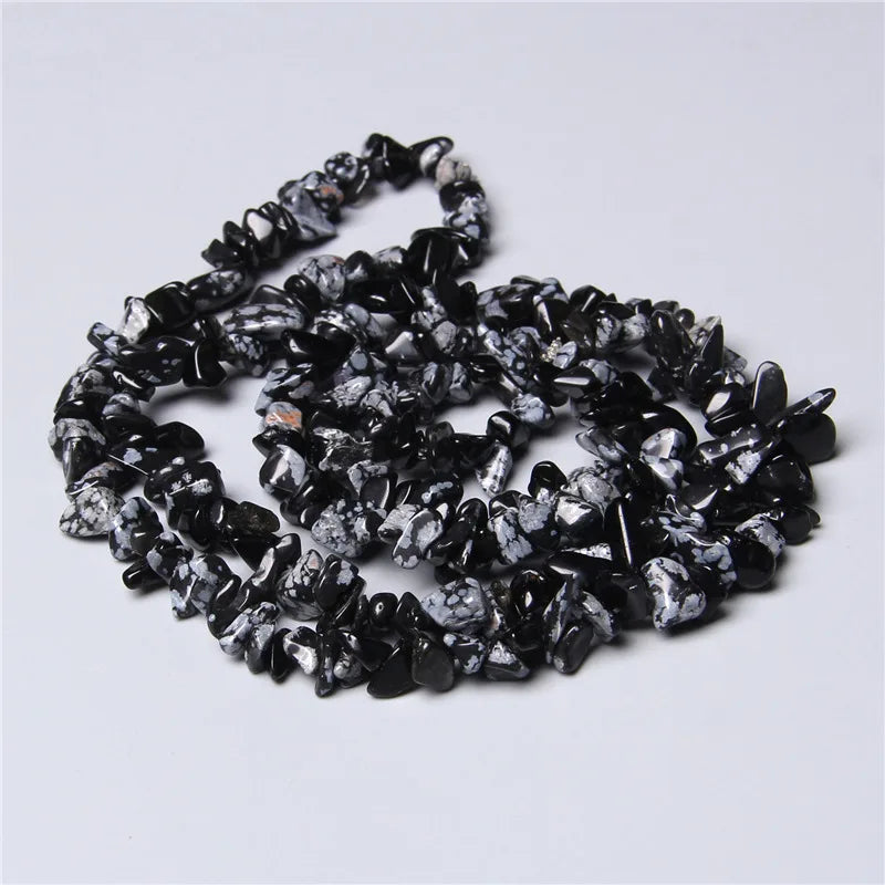 Chip Stone Beads Natural Stone Beads For Jewelry Making Needlework Bracelet Diy Beaded 5-8mm
