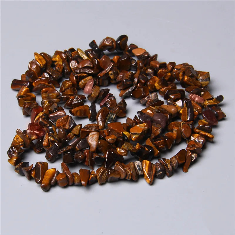 Chip Stone Beads Natural Stone Beads For Jewelry Making Needlework Bracelet Diy Beaded 5-8mm