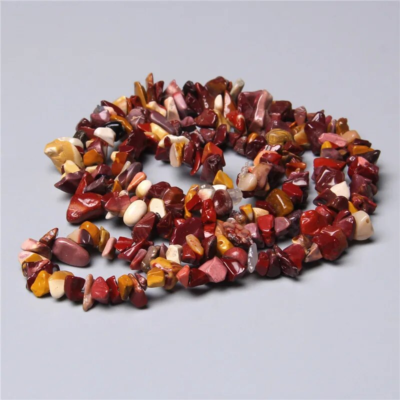 Chip Stone Beads Natural Stone Beads For Jewelry Making Needlework Bracelet Diy Beaded 5-8mm