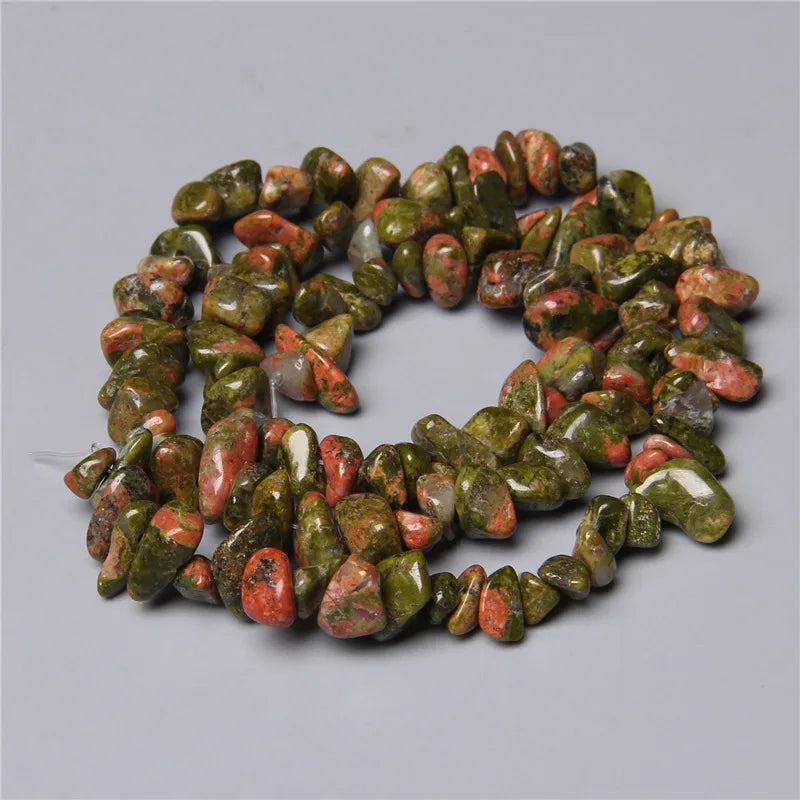Chip Stone Beads Natural Stone Beads For Jewelry Making Needlework Bracelet Diy Beaded 5-8mm