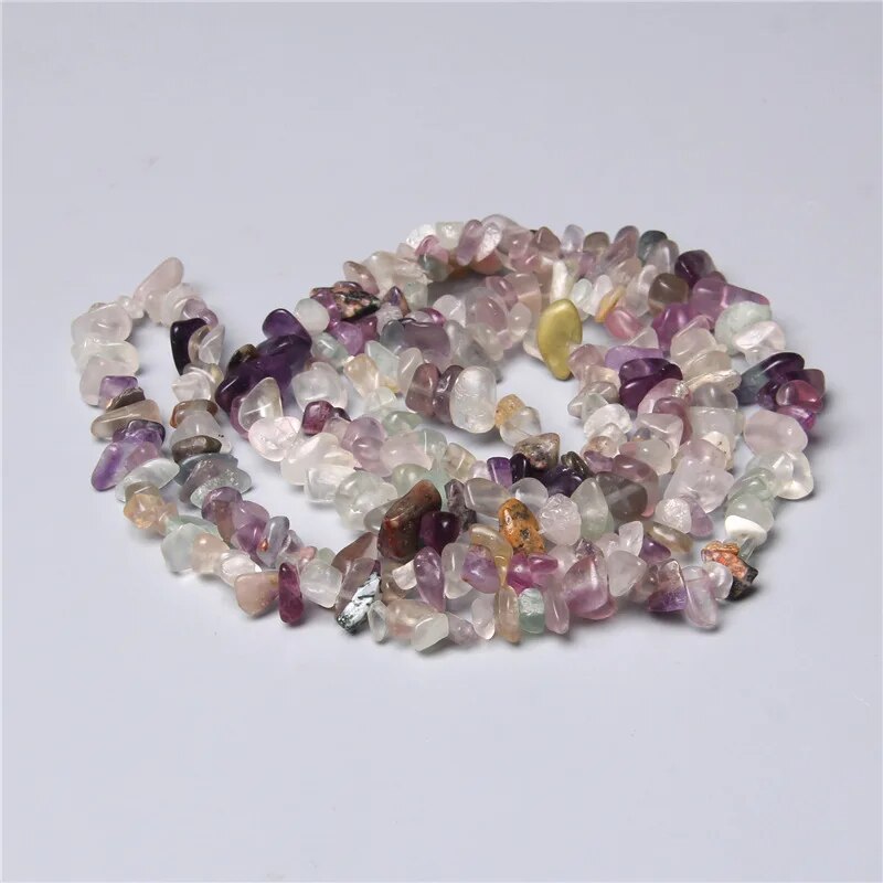 Chip Stone Beads Natural Stone Beads For Jewelry Making Needlework Bracelet Diy Beaded 5-8mm