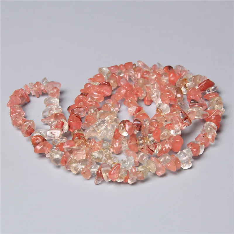 Chip Stone Beads Natural Stone Beads For Jewelry Making Needlework Bracelet Diy Beaded 5-8mm