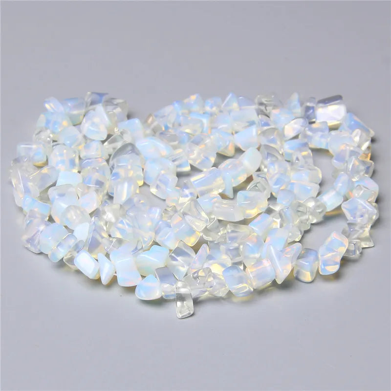 Chip Stone Beads Natural Stone Beads For Jewelry Making Needlework Bracelet Diy Beaded 5-8mm