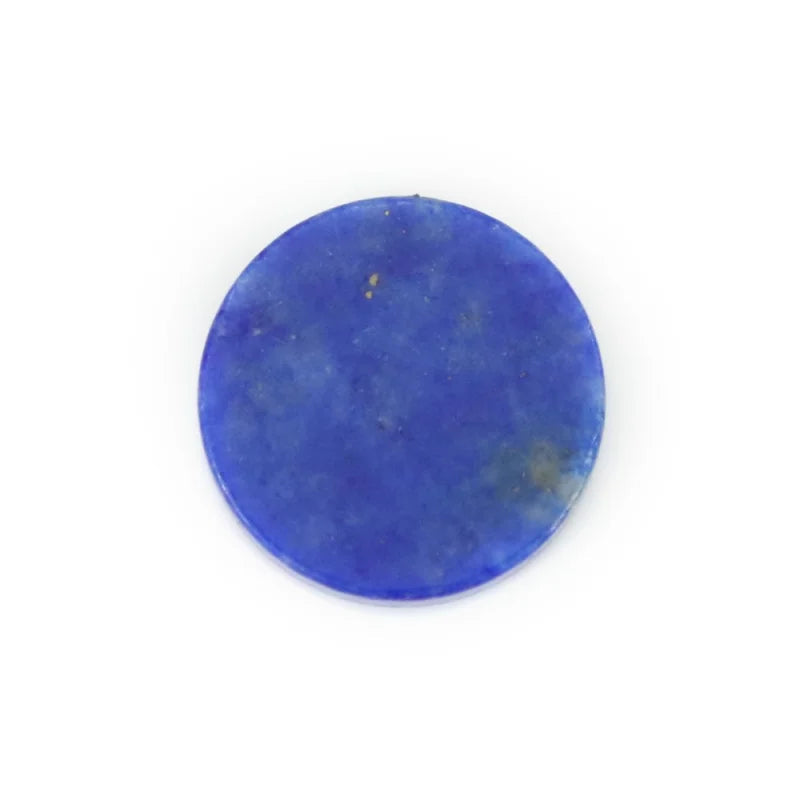 5pcs Lapis Lazuli Cabochon Disc Flat Round Rondelle 8-25mm Natural Stone