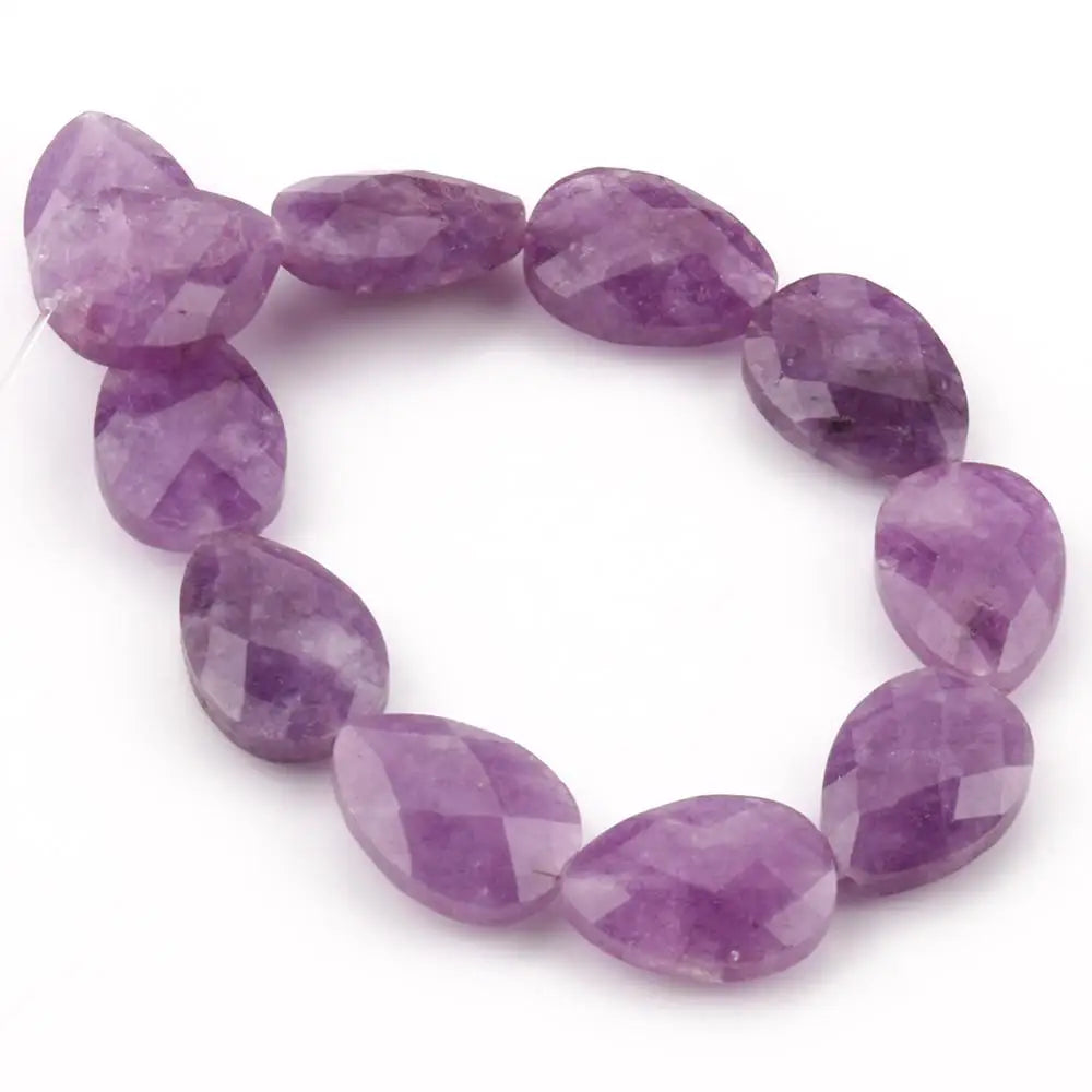 13*18mm Natural Faceted Stone Beads Water Drop