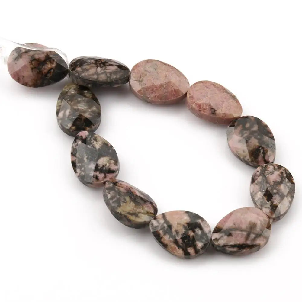 13*18mm Natural Faceted Stone Beads Water Drop