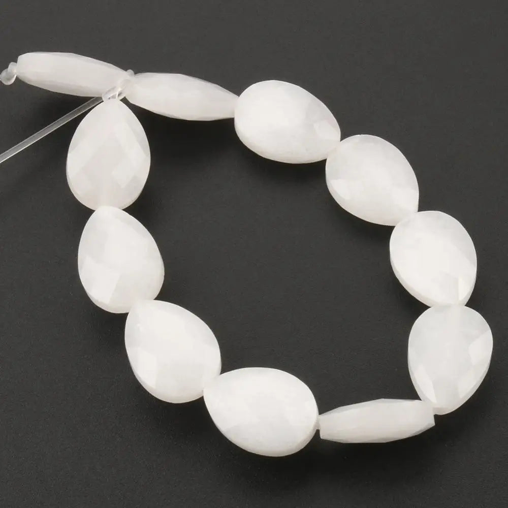 13*18mm Natural Faceted Stone Beads Water Drop