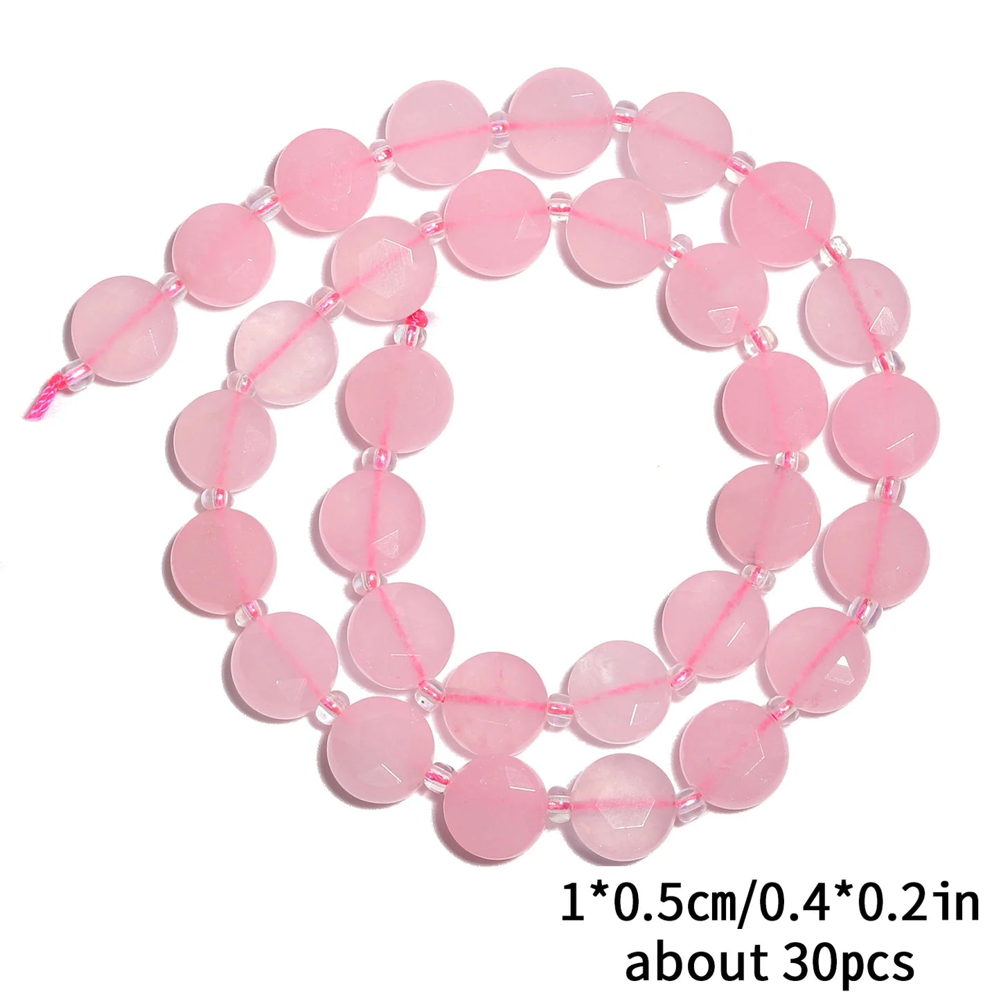 10mm AAA Faceted Coin Natural Gemtone Beads For Jewelry Making DIY 15'' Strand