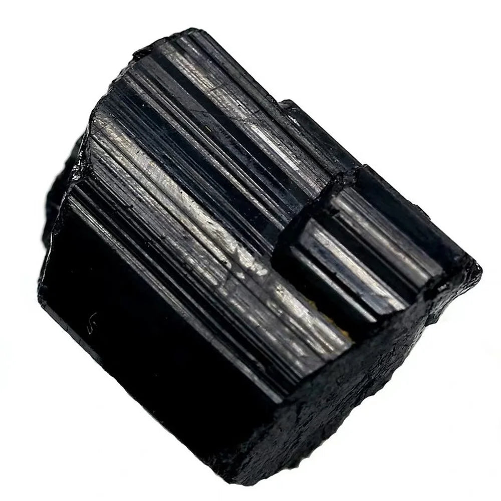 Natural Black Tourmaline Crystal Raw Gemstone Mineral Specimen Irregular Crystals Healing Eliminate Magnetism