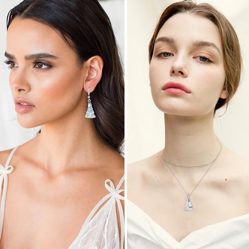 9PCS Crystal Beads for Jewelry Making AB Color Faceted Tree/Round Shaped Beads DIY Earrings Bracelet Necklace Accessories